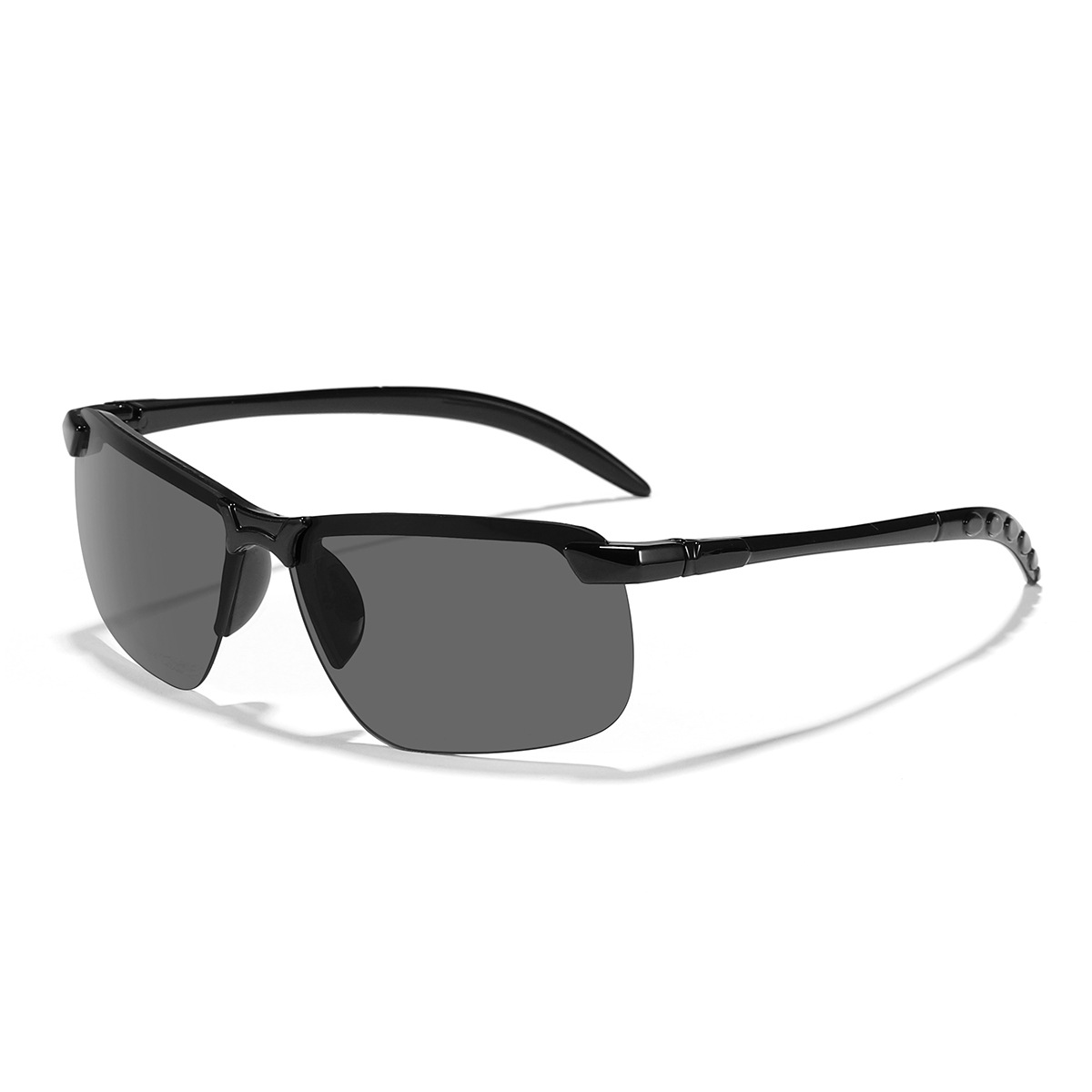 Los nuevos niños al por mayor de moda personalizada medio-Marco al aire libre bicicleta deportes gafas de sol a prueba de UV