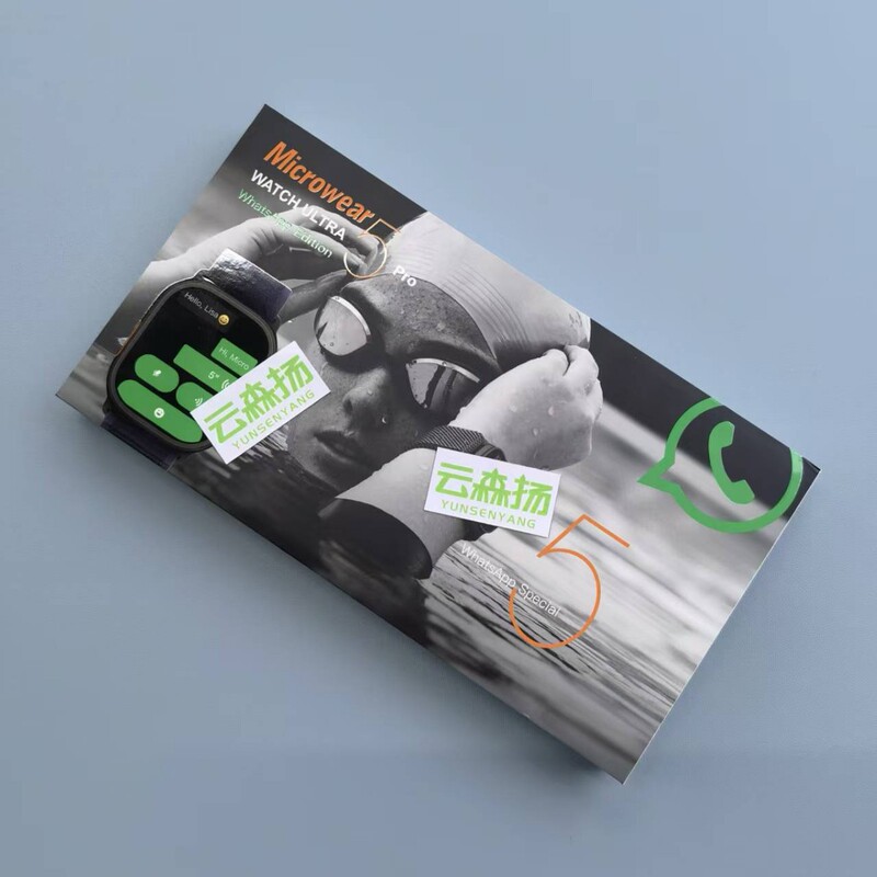 Cross-Border New Live Streaming Hot Product Microwear Ultra5 Pro Smart Watch with 1g Memory and Large Screen