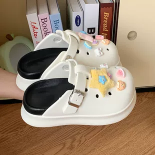Женские сабо Dopamine Birkenstock Crocs-стиля, толстая подошва, с закрытым носком, противоскользящие (35–40)