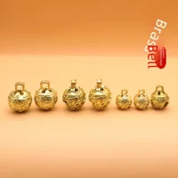 Small bell, brass keychain, Birthday gift, pet