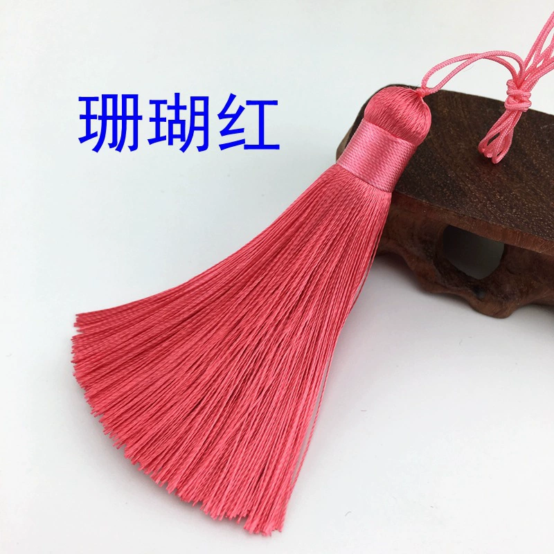 High-end silk soft pendant with tassels, (Physicals)