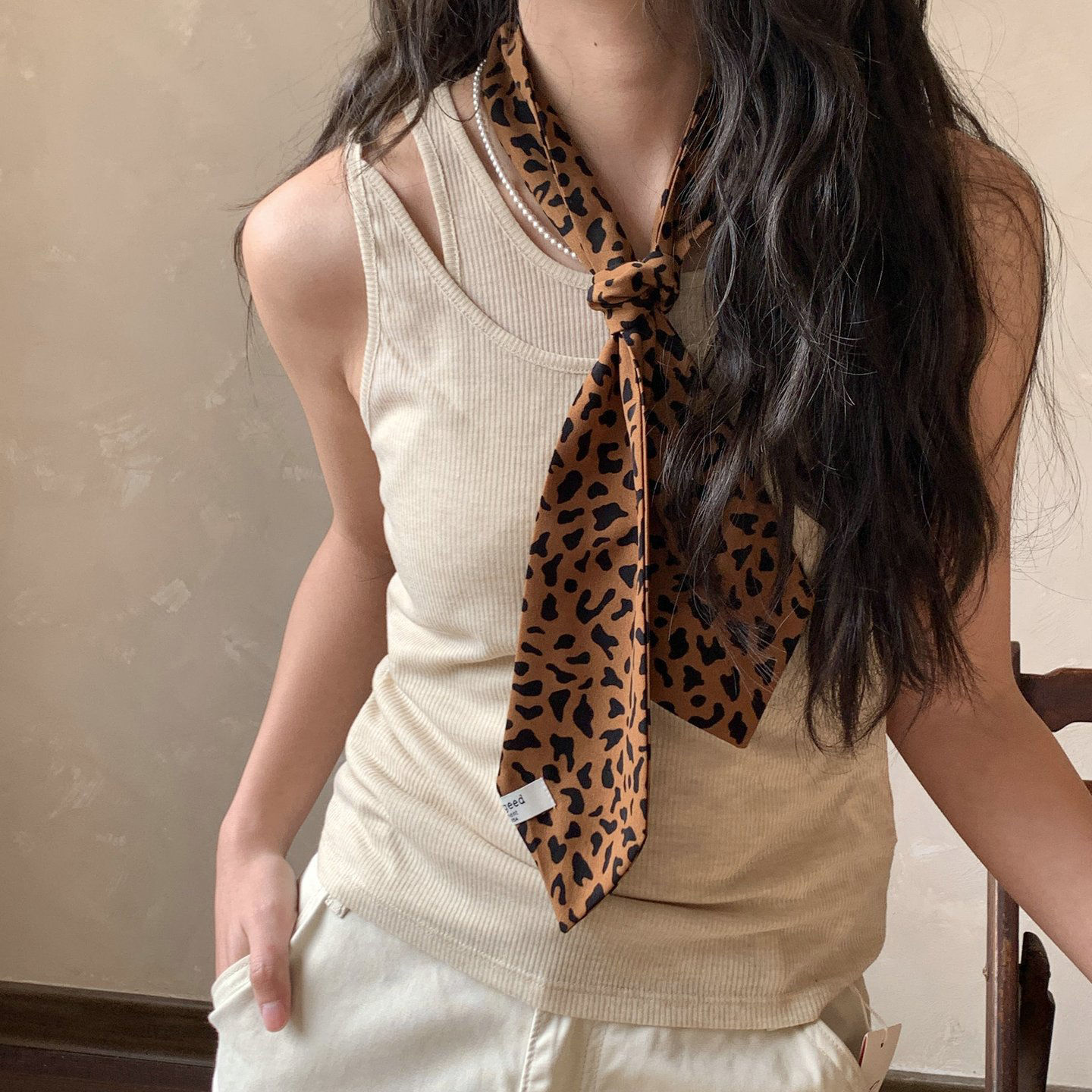 커피 표범 무늬