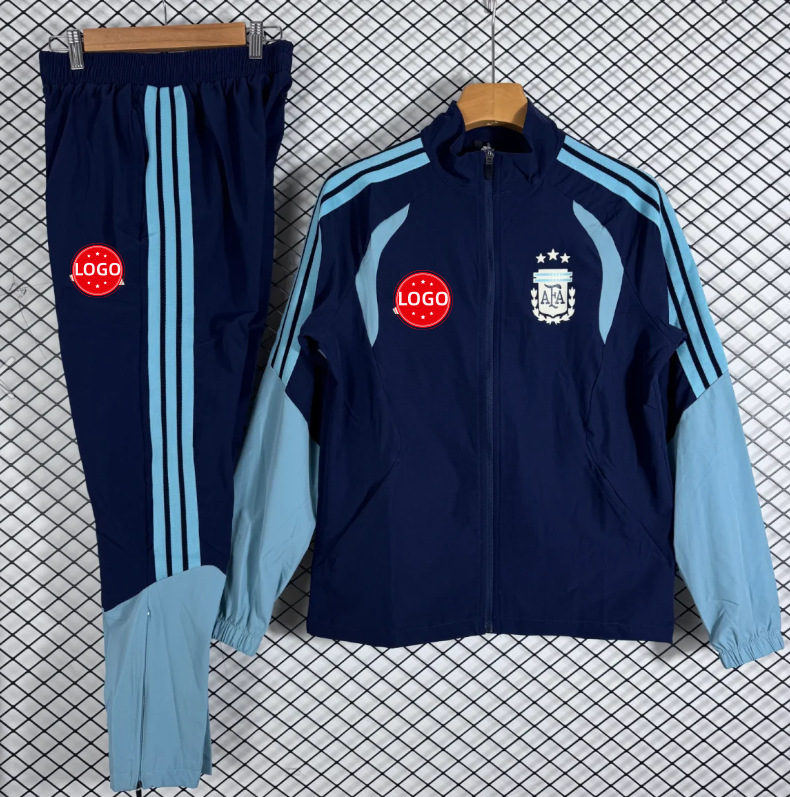 26 Copa del Mundo nuevo Argentina Italia Alemania París Barcelona juego de trajes de entrenamiento image 11