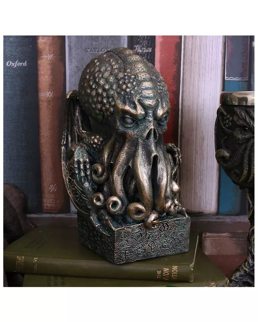 Új Halloween dekoráció - Cthulhu szobor gyantából_voghion.com