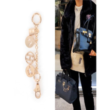 适用爱马仕包包装饰链条挂件改造铂金包birkin马蹄印链条挂饰配件