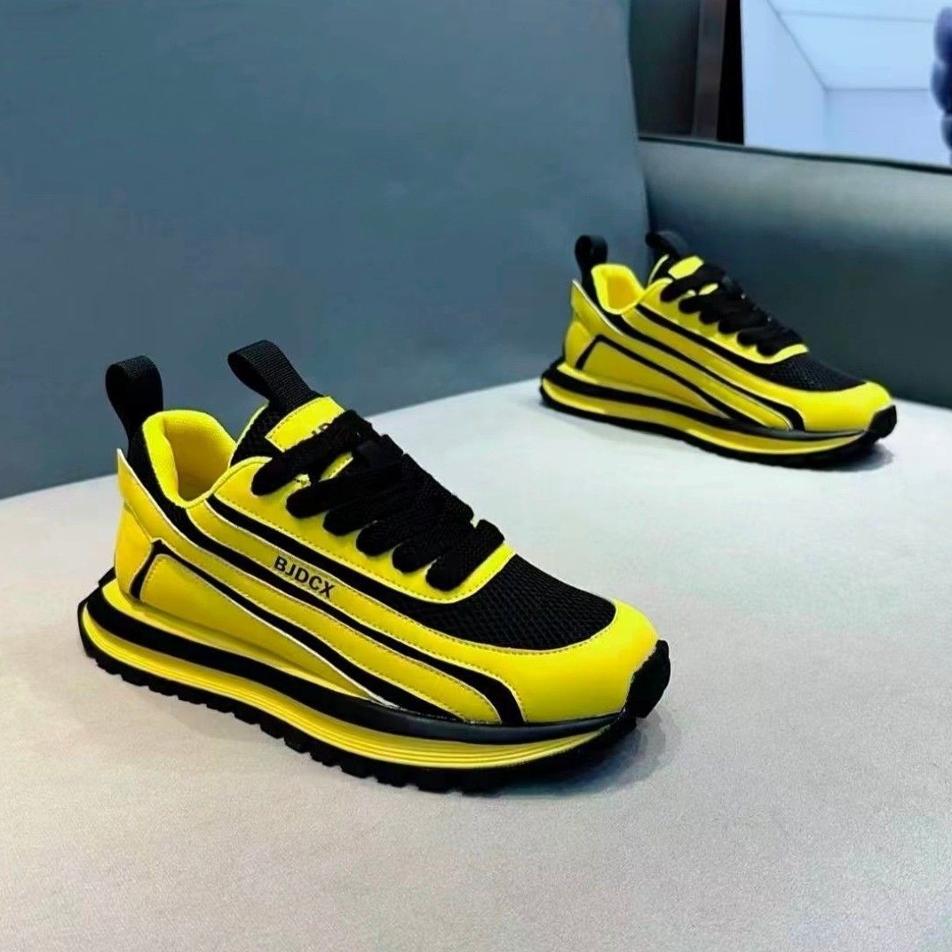 Zapatos para Hombre, Modelo Primavera 2026, Transpirables, de Malla, Modernos, Versátiles, Deportivos, Casuales, con Suela Gruesa, Estilo Dad Shoes