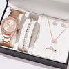 Fashionable swiss watch, set, gift box, steel belt, dial, bracelet, jewelry, small dial