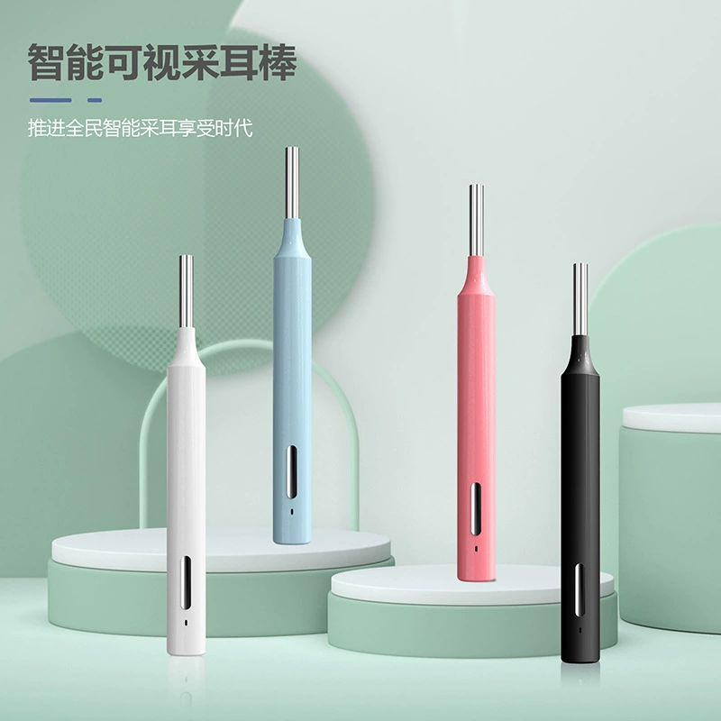 Визуальный ушной отоскоп с Wi-Fi, светом, камерой и сверхъчетким LED-подсветкой для чистки ушей.