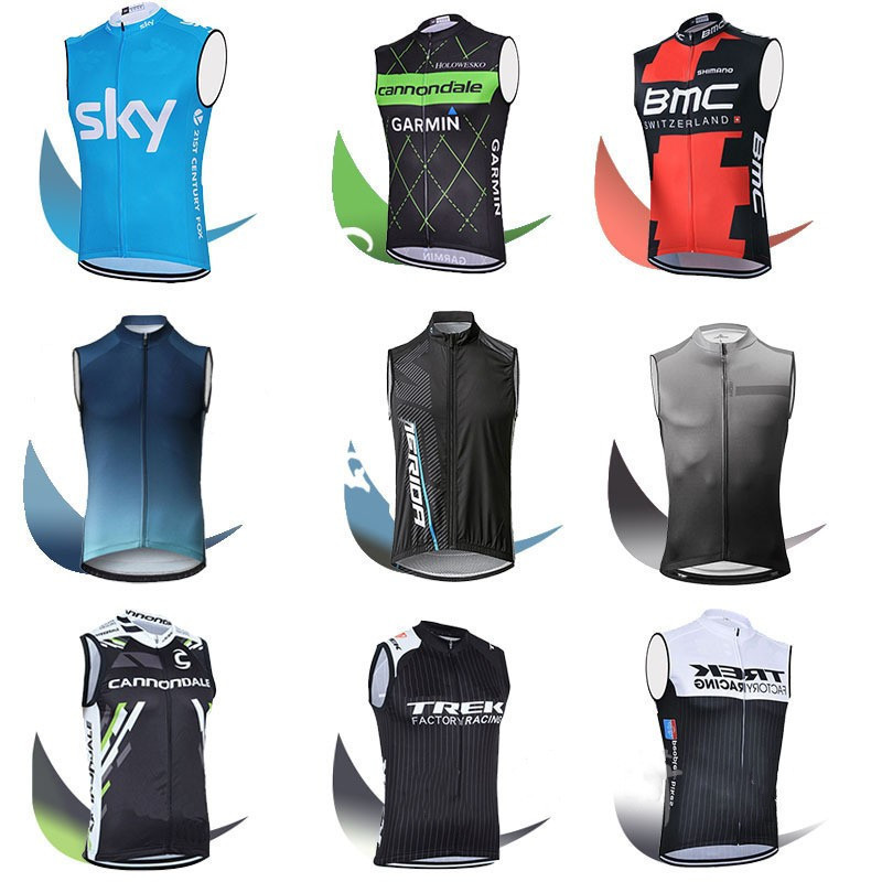 Team Edition Cycling Clothing Sleeveless Vest Men's Slim-fit Mountain Road Bike Clothing Thin Breathable Quick-drying Top for Summer Team Edition Cycling Clothing Sleeveless Vest Men's Slim-fit Mountain Road Bike Clothing Thin Breathable Quick-drying Top for Summer