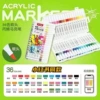 Capacious acrylic, marker, 36 colors