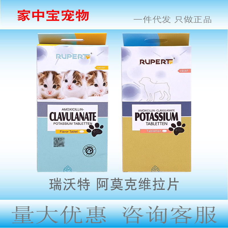 瑞沃特 阿莫克維拉片 犬貓膿皮症皮膚感染