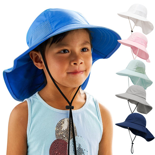 Children's Sun Hat, Knitted Sun Protective Hat,  Summer New Arrival, Lightweight and Breathable Fisherman Hat for Boys and Girls