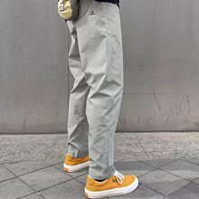 夏春季机能休闲裤宽松锥形美式户外三角标工装长裤男款