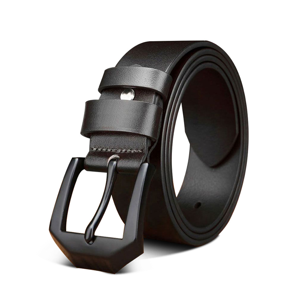 cinturón de hombre cinturón de aguja cinturón de cuero de vaca cinturón de negocios cinturón de cuero pu cinturón al por mayor [enviar perforador]