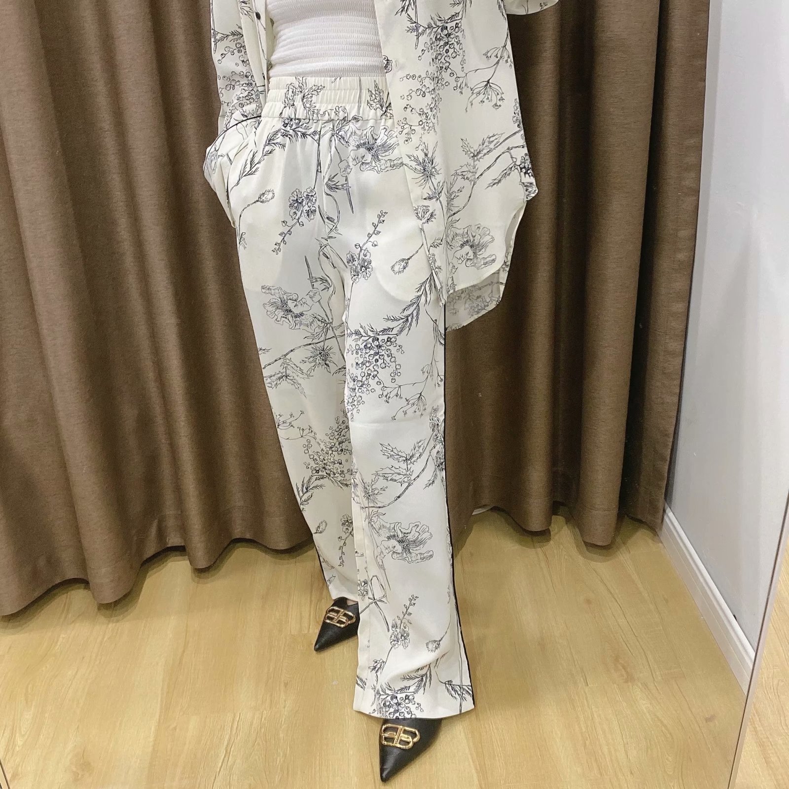 spring printed casual pants NSAM45462