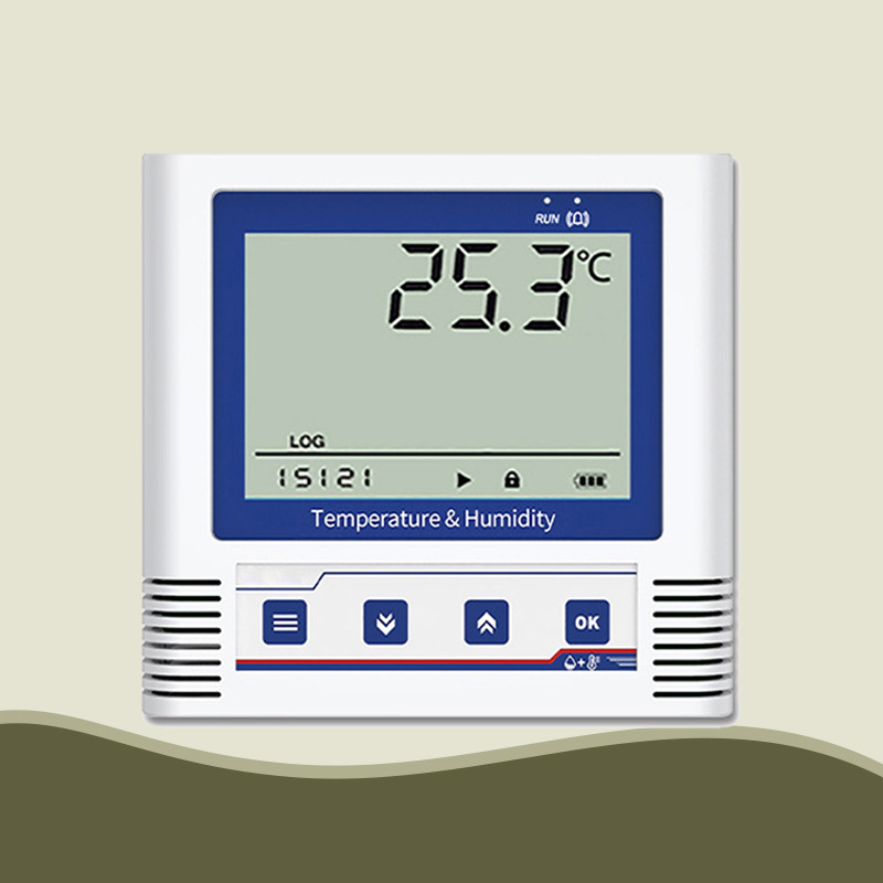 温湿度记录仪 高精度工业冷链运输温湿度计 自动远程控制温湿度仪