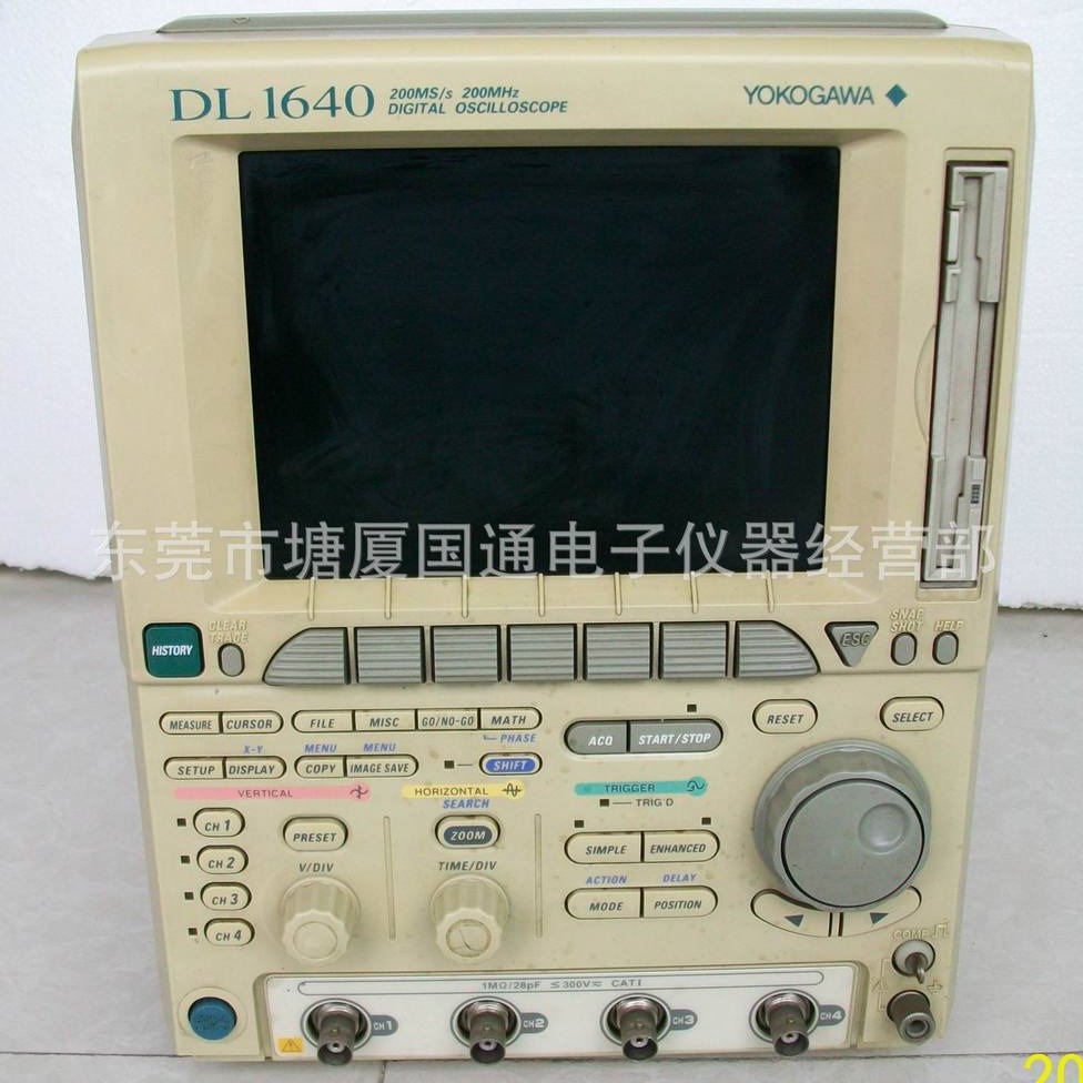 日本横河DL1640数字示波器 200MHZ  4通道