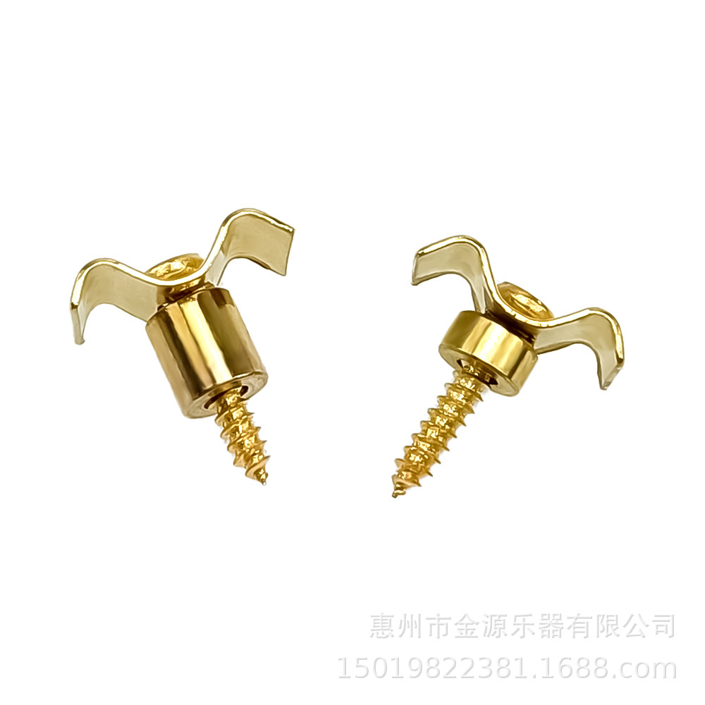 乐器配件电吉他压弦扣STSQ电吉他小压弦扣稳弦扣锁弦扣导弦器金色