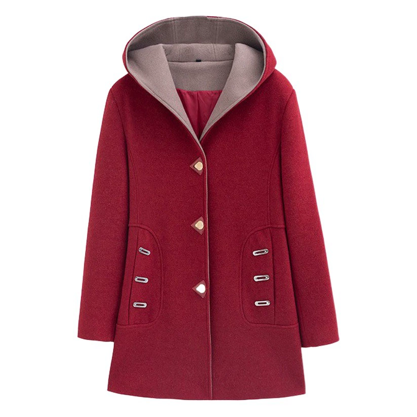 Специальная Толстая мать добавила толстое пальто 200 Джинс старая женщина одежда для пожилых людей осенью и зимой одежда Тренч с капюшоном