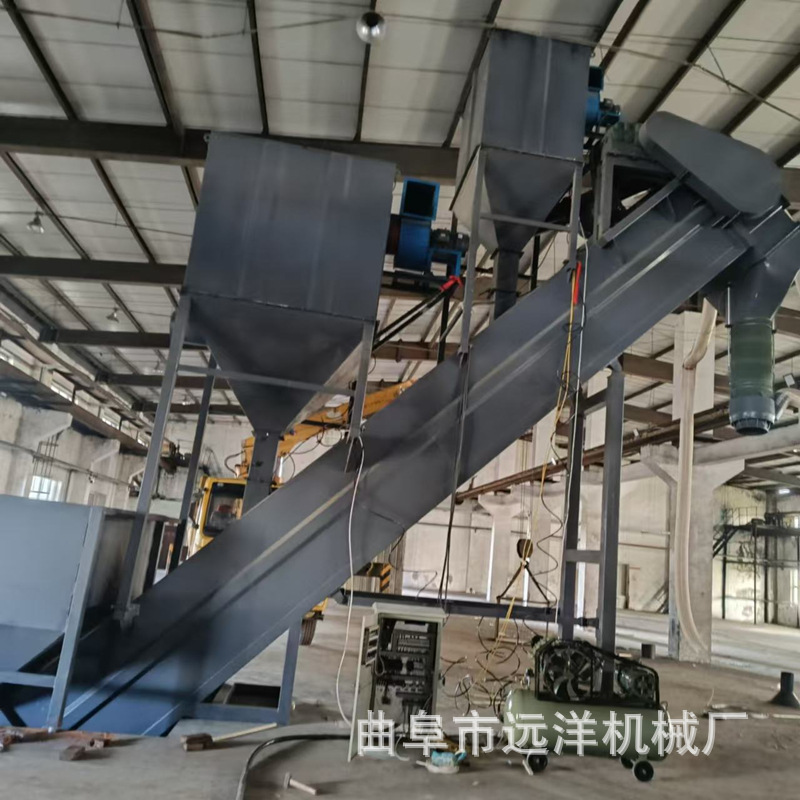水泥灰集装箱卸灰机 粉料翻箱卸车机码头集装箱卸灰全封闭输送机