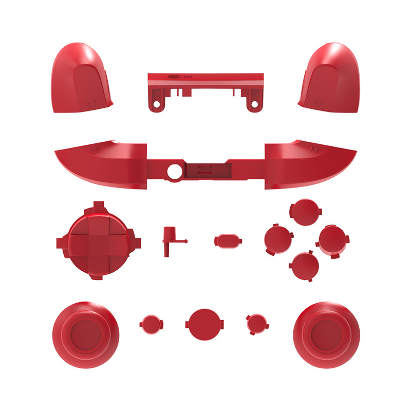 Botón de cáñamo-Rojo