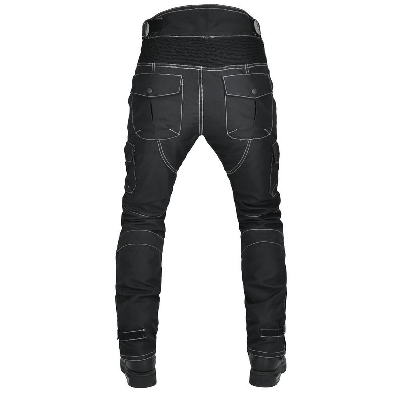 VOLERO motocicleta montar pantalones hombres multi-bolsa ropa de trabajo Oxford tela impermeable ajustable cintura alta motocicleta anti-caída Pantalones