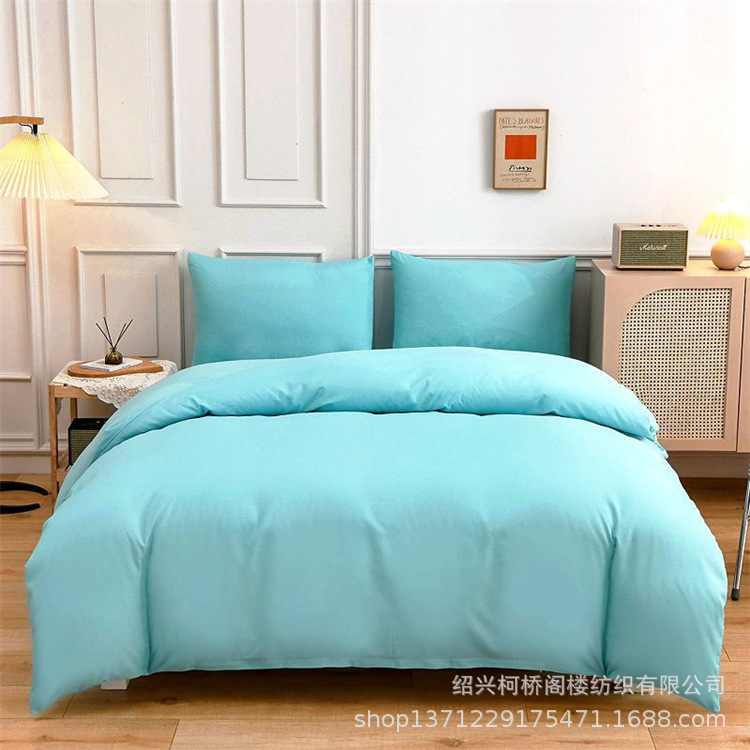 现货供应加宽加厚纯色水晶绒针织绒布料秋冬保暖毛毯家居服布料