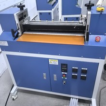 空气滤网塑料蜂窝板双面过胶机板材上下双面上胶机自动上胶供胶机