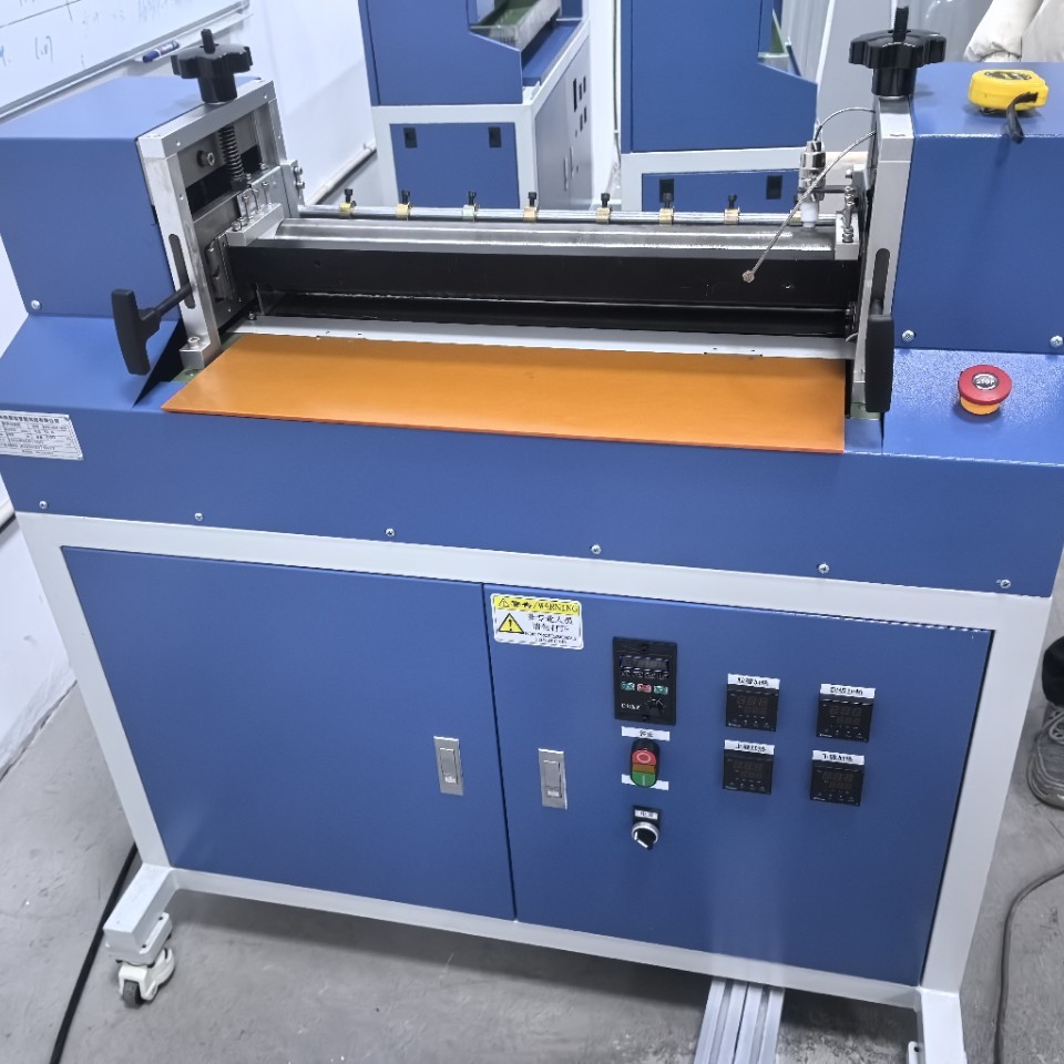 空气滤网塑料蜂窝板双面过胶机板材上下双面上胶机自动上胶供胶机