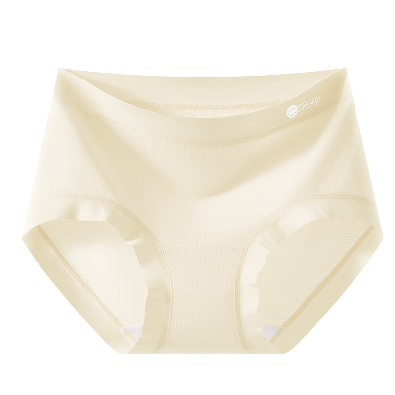 Entrepierna alargada 10A entrepierna antibacteriana entrepierna de algodón puro agujero de ventilación 100,000 agujeros transpirables algodón suave anti-clip cadera calzoncillos de mujer