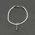 White Cross Bracelet