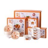 Керамическая японская подарочная коробка, посуда, комплект, ручная роспись, подарок на день рождения