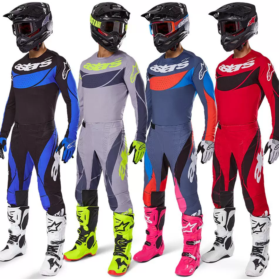 新款A星越野摩托车服套装ASTRAS赛车服FOX装备机车服男场地林道