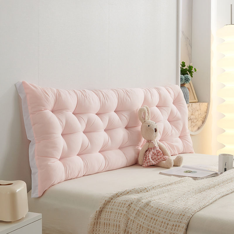 Cojín de cabecera dormitorio princesa ins almohada respaldo de cama tatami bolso suave sofá de dormitorio protección de cintura anticolisión