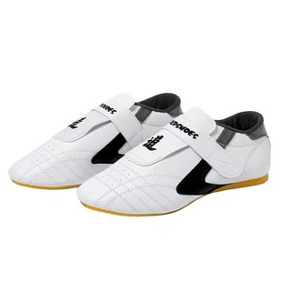 Shoes Taekwondo Shoes Children Boys Soft Sole Female Beginner Adult Training Breathable Non-slip Wushu Shoes Taekwondo
