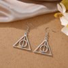 Retro earrings, triangle, wish, European style, wholesale