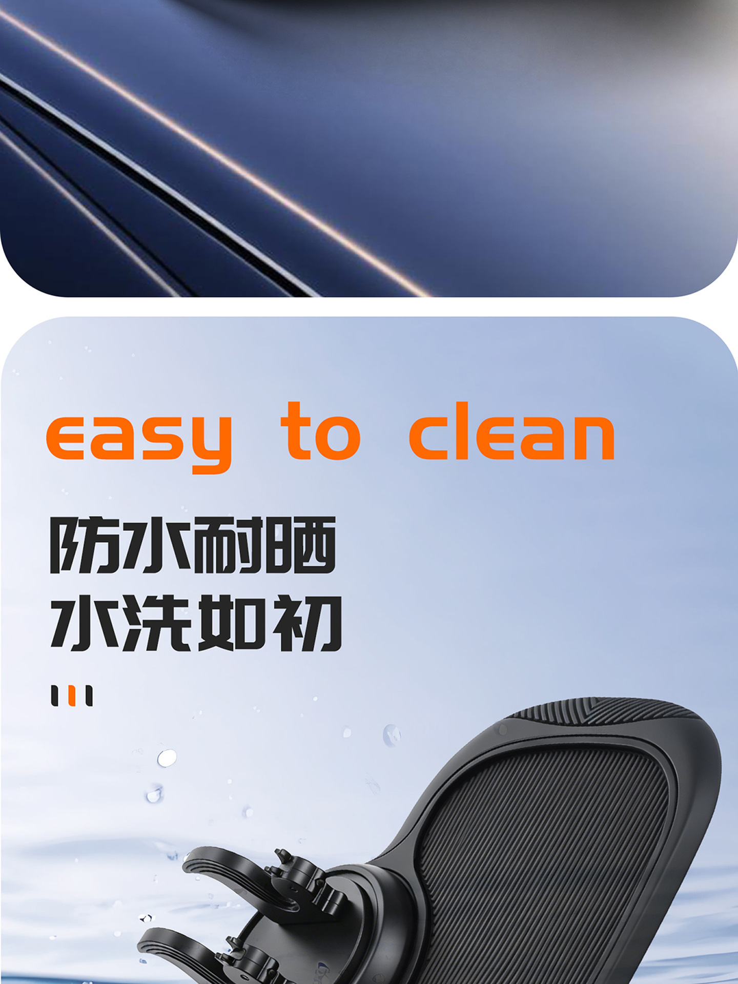 Car anti-slip mat, car navigation phone holder, anti-slip and high-temperature resistant, multifunctional dashboard storage mat