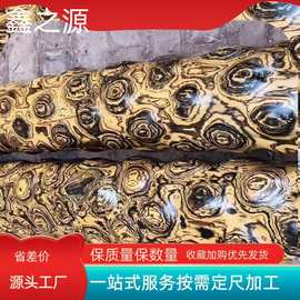 进口墨西哥黄金檀木图片 虎斑檀原木图片 黄金檀木方料米子兰