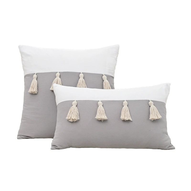 Retro cotton pillow, pillowcase, sofa for bed, American style