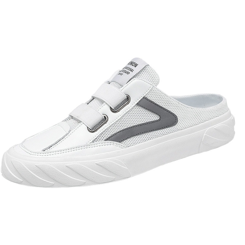 Zapatos de hombre verano transpirable desodorante delgado de malla de los hombres deportes zapatos de malla casuales zapatos blancos zapatos de moda de malla hueca