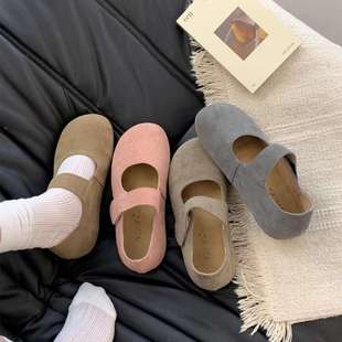 Cowhide Version ~ Inner Heightening Birkenstock Shoes for Women, Thick-Soled Mary Jane Shoes for Women, Spring New Soft-Soled Birkenstock Shoes