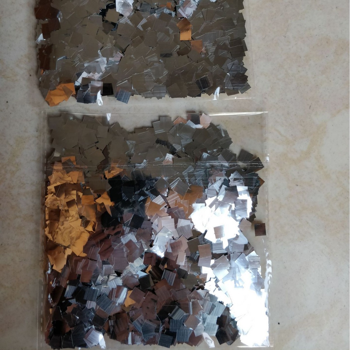 节假日狂欢演出道具玫瑰红浅绿亮彩条浅黄彩丝宝石蓝五角星亮片