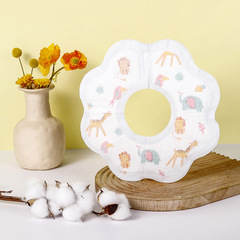 Mokun Baby Disposable Saliva Towel Anti-spitting Baby Bib Newborn 360 Degree Necktie Wholesale 