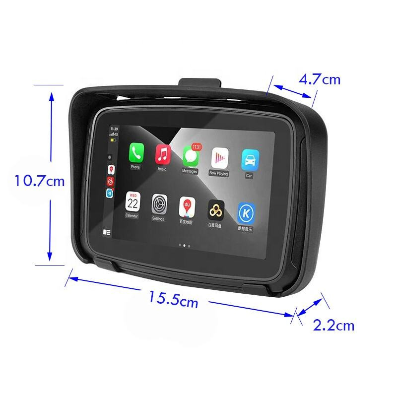 Cross-Border In-Stock Products 5inch Motorcycle Gps Navigator Wireless Carplay/Android Auto Car Bluetooth Interconnection