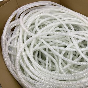 Gretel transparent high temperature resistant steam braided hose rubber silicone BP20 special offer