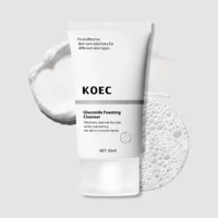 KOEC английский моющее средство для лица, чтобы удалить масло, чтобы удалить угрей, глубоко очищающее увлажняющее очищающее средство трансграничный tk оптовая продажа FDA