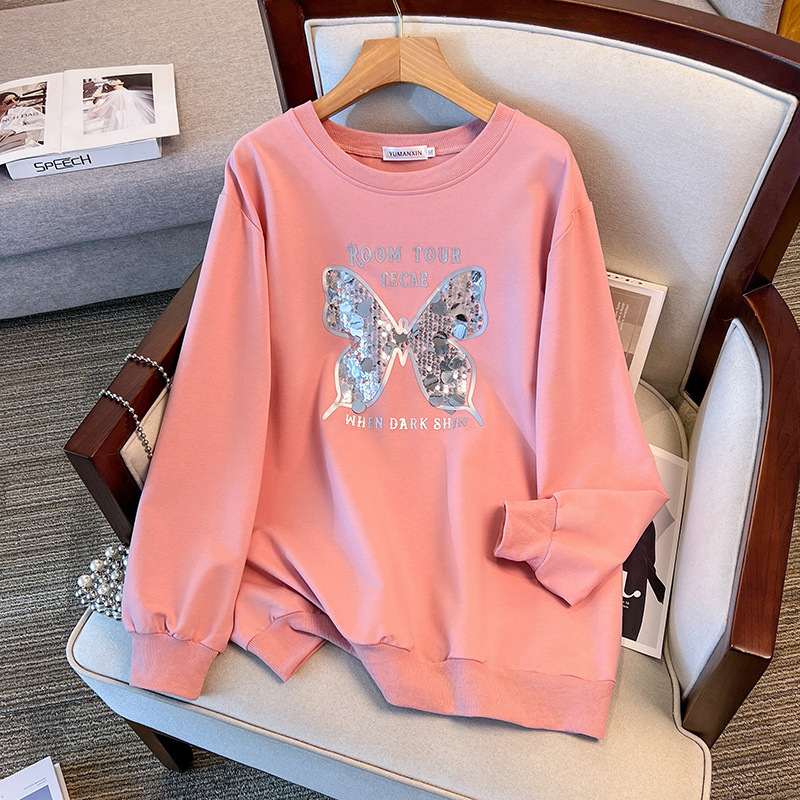  秋冬  2XL-7XL 大きいサイズ トップス（2タイプ：裏起毛あり/なし）