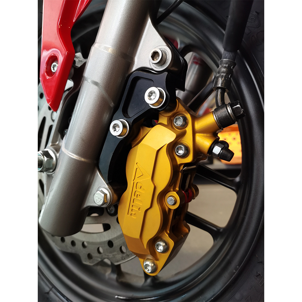 Suitable for Honda ADV150 front and rear brake modification 240mm large disc brake pair four brake caliper link code