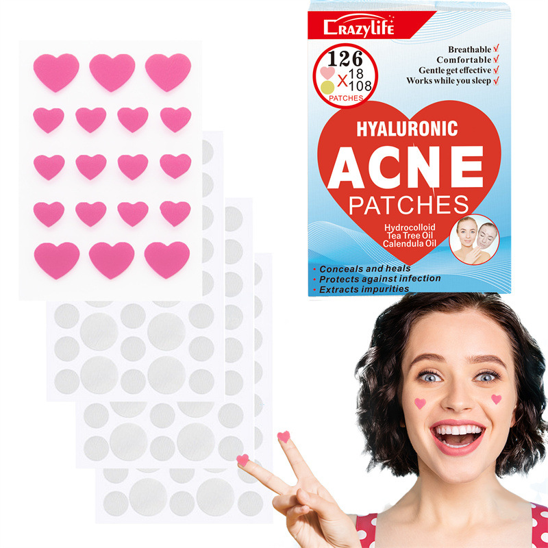 Crazylife 126 pink love acne pesca cuore idrocolloide nuova pasta correttore_voghion.com
