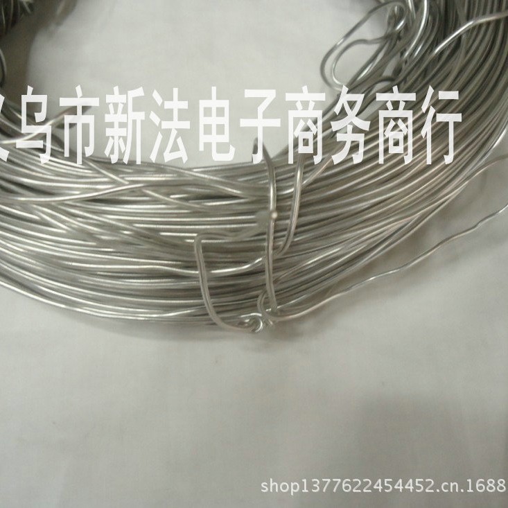 2.0mmPVC包胶铁丝扎带/工艺品造型定型线/胶包铁丝/180米